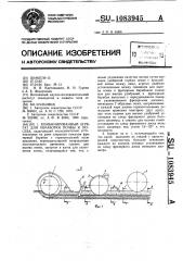 Комбинированный агрегат для обработки почвы и посева (патент 1083945)