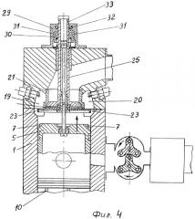 Двухтактный двигатель внутреннего сгорания с дополнительным поршнем (двигатель солдатова) (патент 2330970)