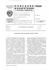 Шариковый искусственный клапан сердца (патент 170620)