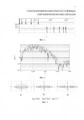 Способ формирования помехоустойчивых сверхширокополосных сигналов (патент 2654566)