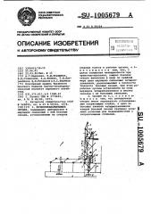 Почвообрабатывающее орудие (патент 1005679)