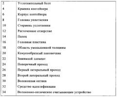 Уплотнительный болт и уплотнительная система (патент 2640408)