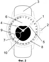 Часы с лунным календарем (патент 2572466)