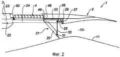Реверсор тяги гондолы двухконтурного турбореактивного двигателя и гондола двухконтурного турбореактивного двигателя, содержащая такой реверсор тяги (патент 2529282)