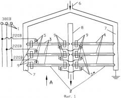 Способ нагрева потока воздуха и устройство (патент 2280821)