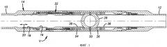 Скважинный шаровой клапан с двунаправленным уплотнением и механическим управлением (патент 2528157)