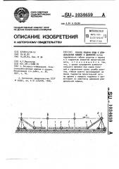 Способ подачи воды к дождевальной машине в движении (патент 1034659)