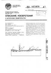 Способ посева семян риса на чеках, залитых водой (патент 1471970)