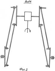 Движитель шагающий параллелограммный (патент 2261190)