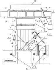 Способ определения параметров течения в компрессоре и устройство для его осуществления (патент 2309390)