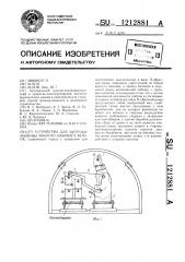 Устройство для загрузки машины мокрого набрызга бетона (патент 1212881)