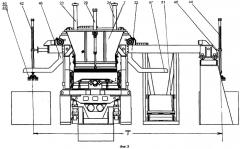 Агрегат для формования изделий из полусухих строительных смесей (патент 2279974)