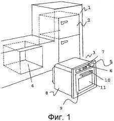 Печь с усовершенствованным расположением внутренних элементов (патент 2382280)