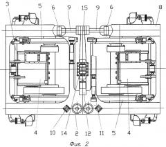 Устройство продольной связи двухосных тележек с кузовом железнодорожного тягового транспортного средства (патент 2276030)
