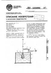 Отвес (патент 1232002)