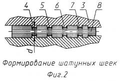 Способ изготовления коленчатого вала (патент 2247623)