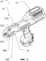 Зажимной узел и снабженный им узел опрессовочного инструмента (патент 2402416)