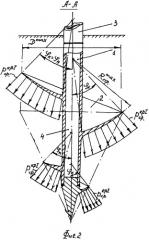 Способ сооружения свайного винтолопастного фундамента сооружения и его устройство (патент 2537463)