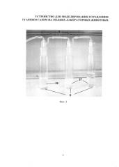 Устройство для моделирования отравления угарным газом мелких лабораторных животных (патент 2584553)