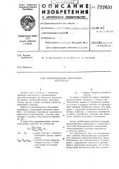 Разматыватель полосового материала (патент 722631)