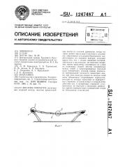 Висячее покрытие (патент 1247487)