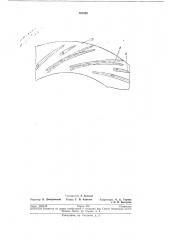 Лопаточный диффузор центробежного компрессора (патент 201585)