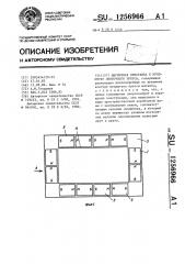 Магнитная приставка к мундштуку ленточного пресса (патент 1256966)