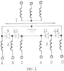 Блок трансформатор(ы)-выключатель и электрическая сеть переменного тока (патент 2554101)