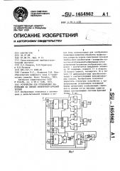 Устройство для отображения информации на экране электронно- лучевой трубки (патент 1654862)