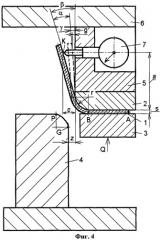 Способ испытания листового материала на пружинение и предельные параметры при одноугловой гибке (варианты) (патент 2308697)