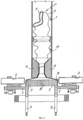 Способ и устройство угловой ориентации вдоль оси трубчатого трикотажного изделия, такого как носок (патент 2401335)