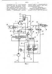 Гидропривод грузоподъемной машины на гусеничном ходу (патент 908738)