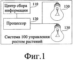 Система и способ управления ростом растений (патент 2630942)