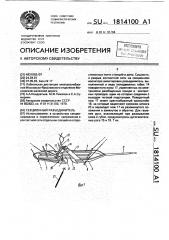 Секционный разъединитель (патент 1814100)