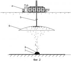 Способ добычи природного газа в открытом море (патент 2617748)
