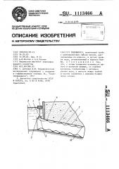 Водовыпуск (патент 1113466)