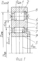 Способ сборки подшипников чистого качения на базе стандартных тел качения (патент 2469218)
