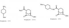 Способ получения (2s, 5r)-моно-{ [(4-аминопиперидин-4-ил)карбонил]-7-оксо-1, 6-диазабицикло[3.2.1]окт-6-ил} ового сложного эфира серной кислоты (патент 2621051)