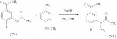N-(5-ацетил-2-фторфенил)-n-метилацетамид, способ получения n-[5-(3-диметиламино-акрилоил)-2-фторфенил]-n-метилацетамида и способ получения n-{2-фтор-5-[3-тиофен-2-карбонил-пиразоло [1,5-а]пиримидин-7-ил]фенил}-n-метилацетамида (патент 2503655)