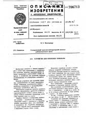 Устройство для крепления термопары (патент 706713)