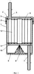 Фильтр тонкой очистки топлива многократного использования (патент 2591370)