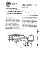 Устройство для разделения навоза на фракции (патент 1230487)
