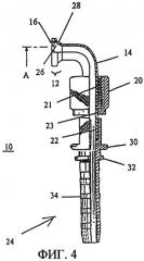 Кольцевой уплотняющий фитинг с плоской поверхностью (патент 2282778)