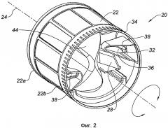 Устройство для регулировки расхода воздуха, движущегося в воздушном канале (патент 2597538)