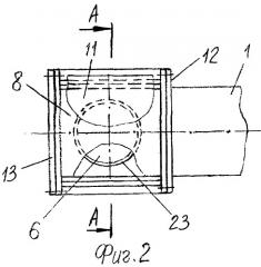 Распределительное устройство нагнетательного трубопровода (патент 2298695)
