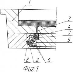 Пресс-форма для изготовления армированных резинотехнических изделий (патент 2469846)