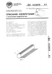 Способ получения гибких пористых трубок (патент 1233979)