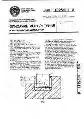 Способ закрепления штамповой вставки в обойме (патент 1028411)