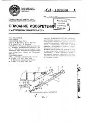 Виброрыхлитель (патент 1078006)