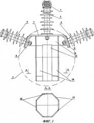 Устройство для закрепления проводов на опоре воздушной линии электропередачи 6÷35 кв (патент 2356149)
